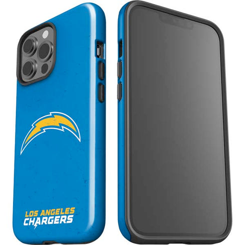 NFL Los Angeles Chargers - Alternate Distressed iPhone 15 Pro Max Impact Case