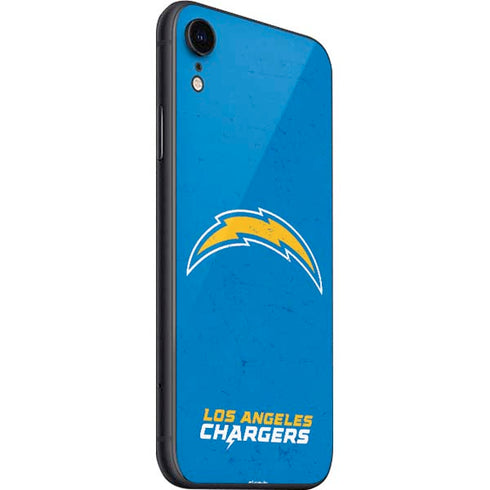NFL Los Angeles Chargers - Alternate Distressed iPhone SE (2nd & 3rd Gen) Skin