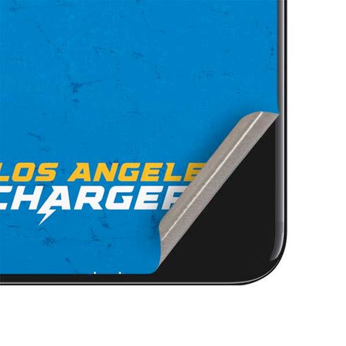 NFL Los Angeles Chargers - Alternate Distressed iPhone SE (2nd & 3rd Gen) Skin