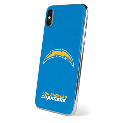 NFL Los Angeles Chargers - Alternate Distressed iPhone X Skin