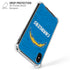 NFL Los Angeles Chargers - Alternate Distressed iPhone X/XS Clear Case