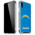 NFL Los Angeles Chargers - Alternate Distressed iPhone XR Clear Case