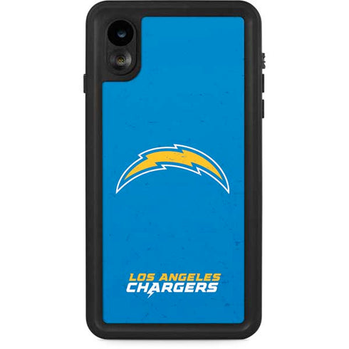 NFL Los Angeles Chargers - Alternate Distressed iPhone XR Waterproof Case