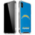 NFL Los Angeles Chargers - Alternate Distressed iPhone XS Max Clear Case