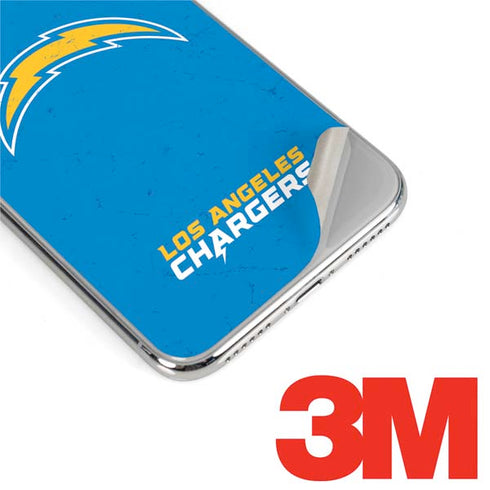 NFL Los Angeles Chargers - Alternate Distressed iPhone XS Max Skin