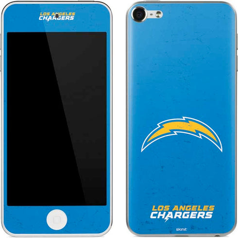 NFL Los Angeles Chargers - Alternate Distressed Apple iPod Skin