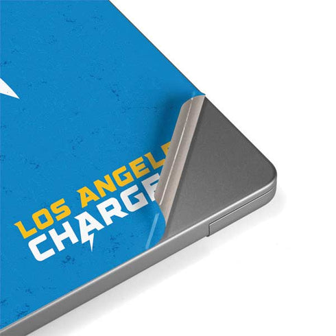 NFL Los Angeles Chargers - Alternate Distressed MacBook Pro 14in (2021-24) Skin