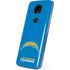 NFL Los Angeles Chargers - Alternate Distressed Moto E5 Plus Skin