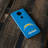 NFL Los Angeles Chargers - Alternate Distressed Moto E5 Plus Skin