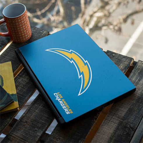 NFL Los Angeles Chargers - Alternate Distressed MSI GS65 Stealth Laptop Skin