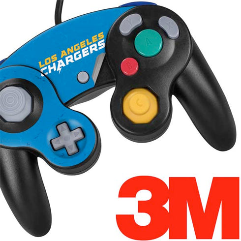 NFL Los Angeles Chargers - Alternate Distressed Nintendo GameCube Controller Skin