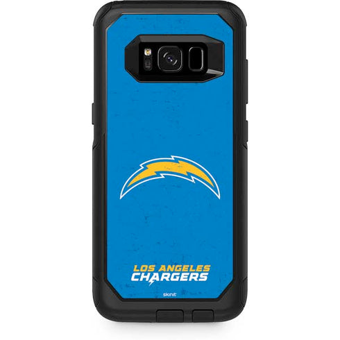 NFL Los Angeles Chargers - Alternate Distressed Otterbox Commuter Galaxy Skin