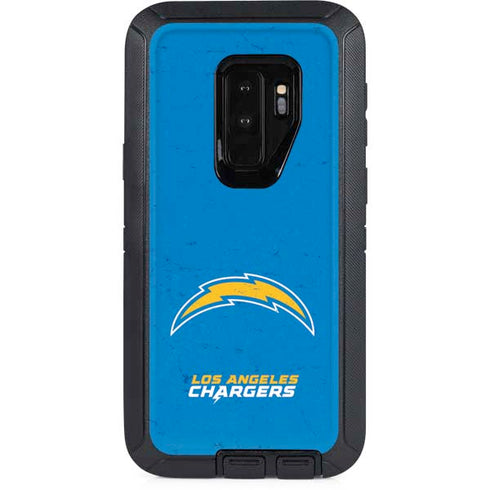 NFL Los Angeles Chargers - Alternate Distressed Otterbox Defender Galaxy Skin