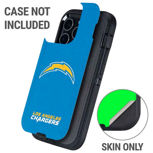 NFL Los Angeles Chargers - Alternate Distressed Otterbox Defender iPhone Skin