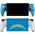 NFL Los Angeles Chargers - Alternate Distressed PlayStation Portal Remote Player Skin