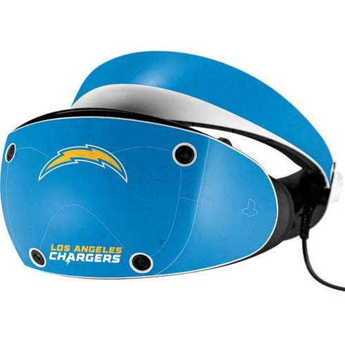 NFL Los Angeles Chargers - Alternate Distressed PlayStation VR2 Skin