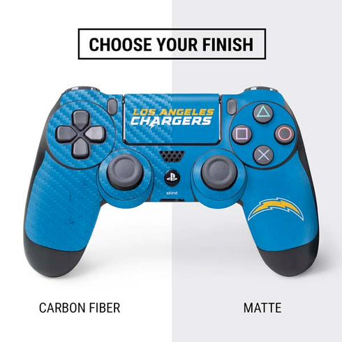 NFL Los Angeles Chargers - Alternate Distressed PS4 Controller Skin