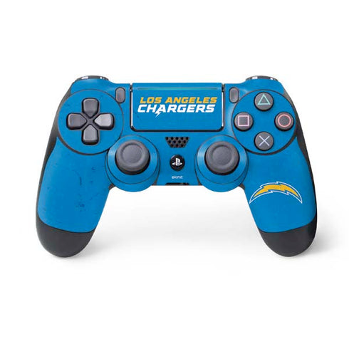 NFL Los Angeles Chargers - Alternate Distressed PS4 Pro/Slim Controller Skin