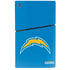 NFL Los Angeles Chargers - Alternate Distressed PS5 Slim Disk Console Skin