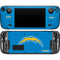 NFL Los Angeles Chargers - Alternate Distressed Steam Deck Handheld Gaming Computer Skin