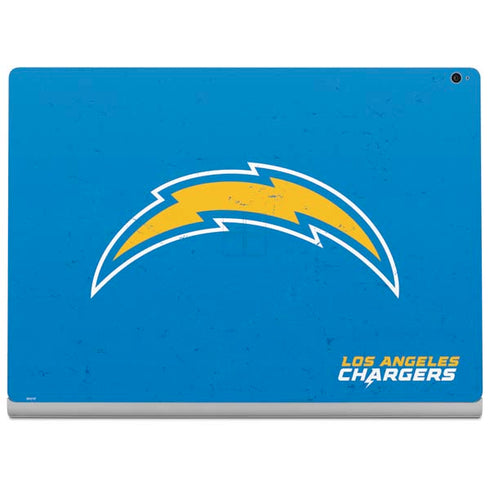 NFL Los Angeles Chargers - Alternate Distressed Surface Book 2 15in Skin