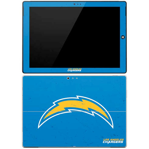 NFL Los Angeles Chargers - Alternate Distressed Surface Pro 3 Skin