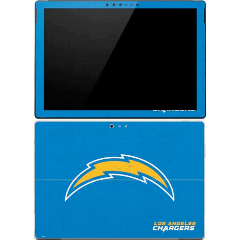NFL Los Angeles Chargers - Alternate Distressed Surface Pro 4 Skin