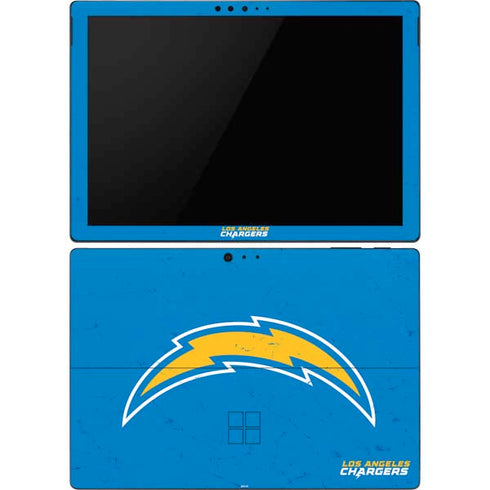 NFL Los Angeles Chargers - Alternate Distressed Surface Pro 6 Skin