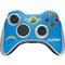 NFL Los Angeles Chargers - Alternate Distressed Xbox 360 Wireless Controller Skin