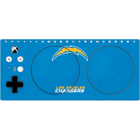 NFL Los Angeles Chargers - Alternate Distressed Xbox Adaptive Controller Skin