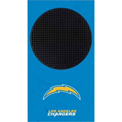 NFL Los Angeles Chargers - Alternate Distressed Xbox Series S Console Skin
