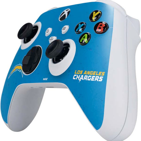 NFL Los Angeles Chargers - Alternate Distressed Xbox Series S Controller Skin