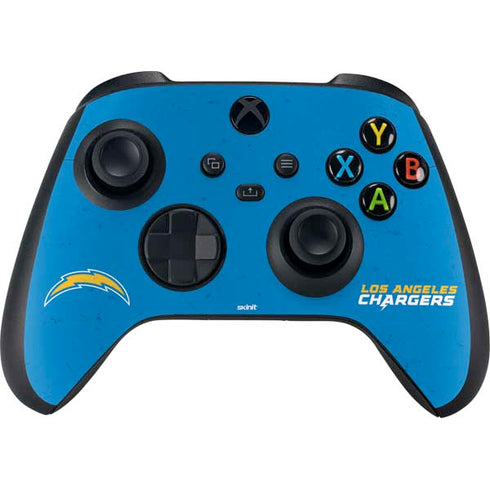 NFL Los Angeles Chargers - Alternate Distressed Xbox Series X Controller Skin