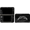 NFL Los Angeles Chargers Black & White 3DS XL 2015 Skin