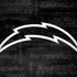 NFL Los Angeles Chargers Black & White Dell Alienware Skin