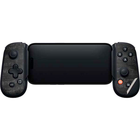 NFL Los Angeles Chargers Black & White Backbone One for iPhone Game Controller Skin