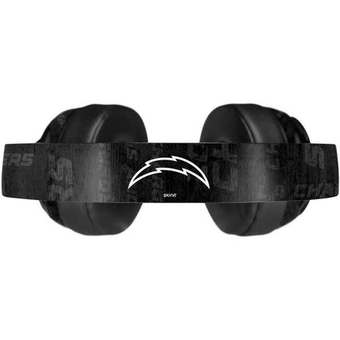 NFL Los Angeles Chargers Black & White Beats Solo Pro Skin