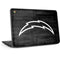 NFL Los Angeles Chargers Black & White HP Chromebook Skin