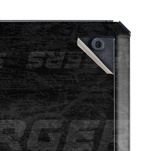 NFL Los Angeles Chargers Black & White Cooler Master MasterBox Q300L Mini Tower Skin