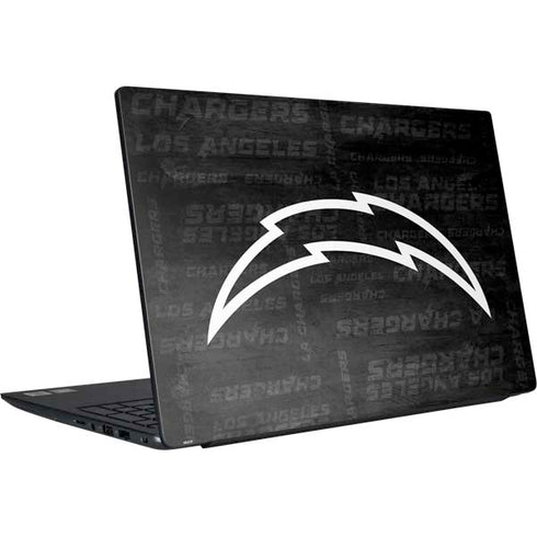 NFL Los Angeles Chargers Black & White Dell Vostro Skin