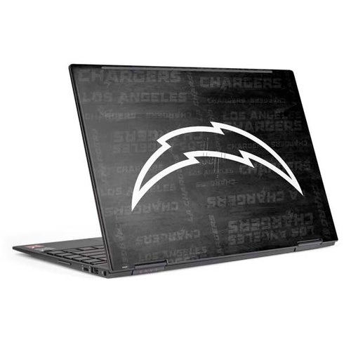 NFL Los Angeles Chargers Black & White HP Envy Skin