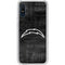 NFL Los Angeles Chargers Black & White Galaxy A10e Clear Case