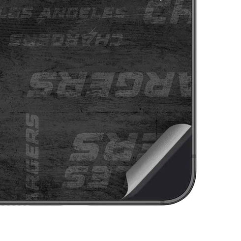 NFL Los Angeles Chargers Black & White Galaxy A14 5G Skin
