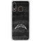 NFL Los Angeles Chargers Black & White Galaxy A20 Clear Case
