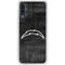 NFL Los Angeles Chargers Black & White Galaxy A50 Clear Case