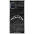 NFL Los Angeles Chargers Black & White Galaxy A51 5G Clear Case