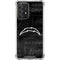 NFL Los Angeles Chargers Black & White Galaxy A52 5G Clear Case