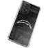 NFL Los Angeles Chargers Black & White Galaxy A52 5G Clear Case