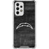 NFL Los Angeles Chargers Black & White Galaxy A53 5G Clear Case