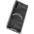 NFL Los Angeles Chargers Black & White Galaxy A54 5G Clear Case